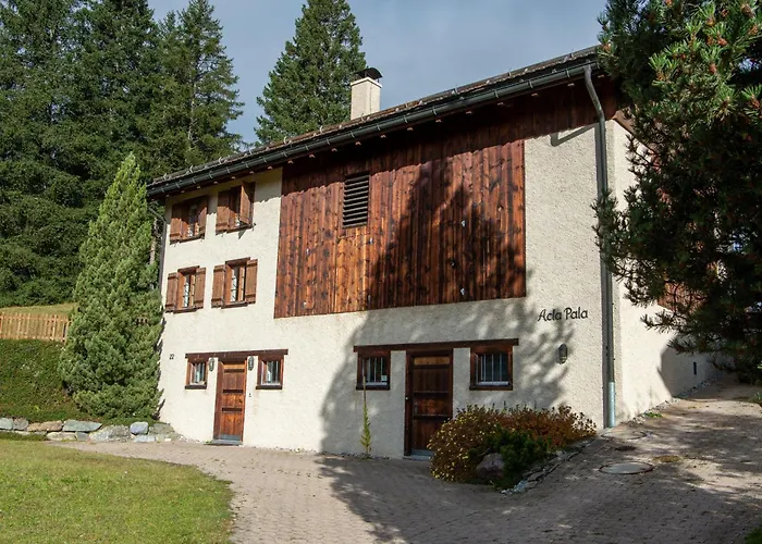 In -ski Out Alphuette-maiensaess Acla Pala Tatil Evi Lenzerheide